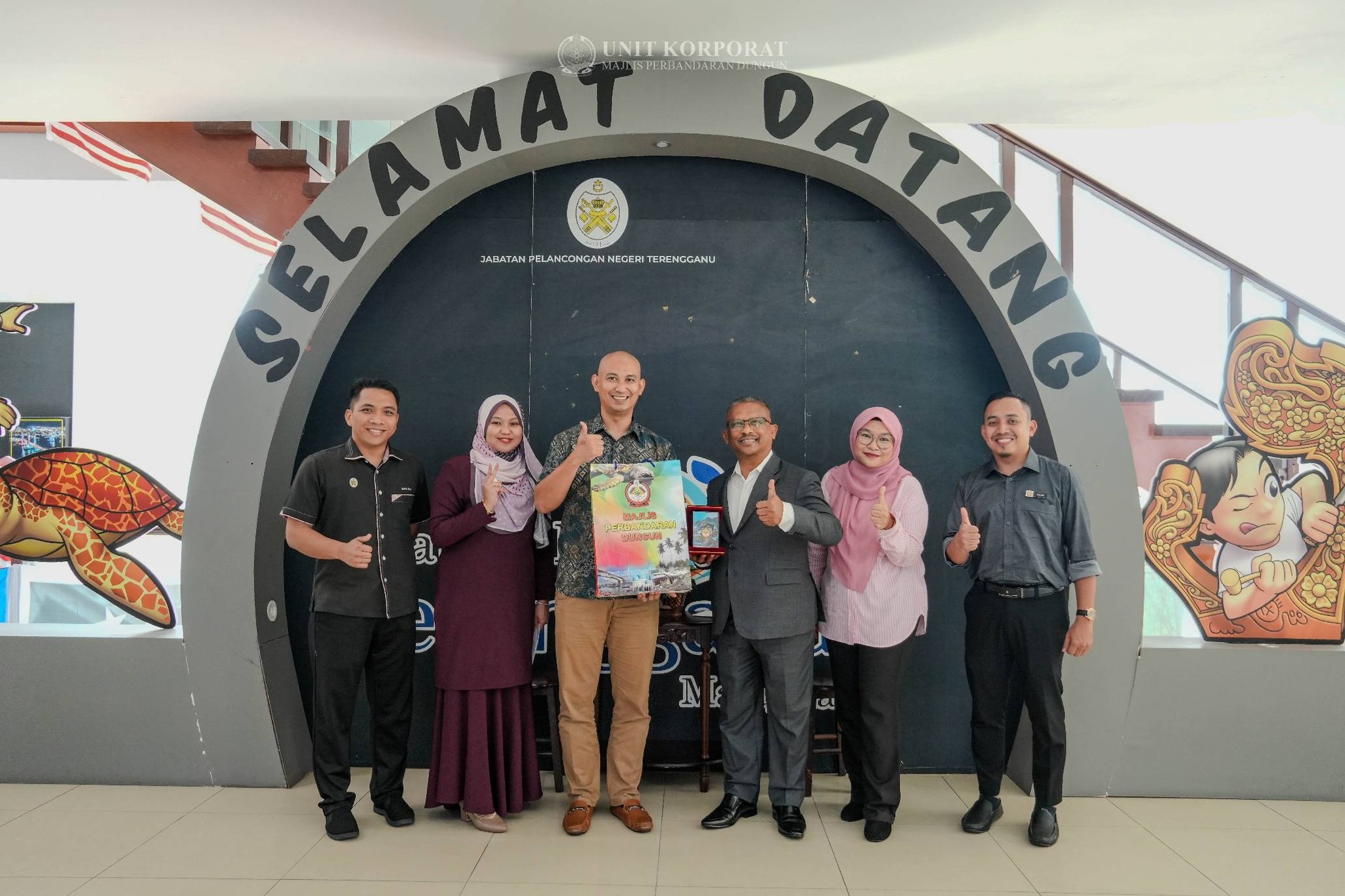 KUJUNGAN HORMAT MPD KE JABATAN PELANCONGAN NEGERI TERENGGANU