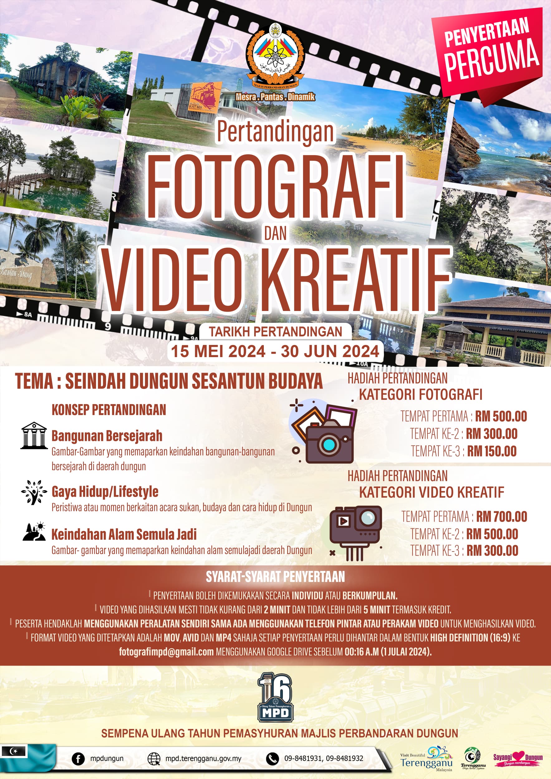 Pertandingan fotografi dn video kreatif